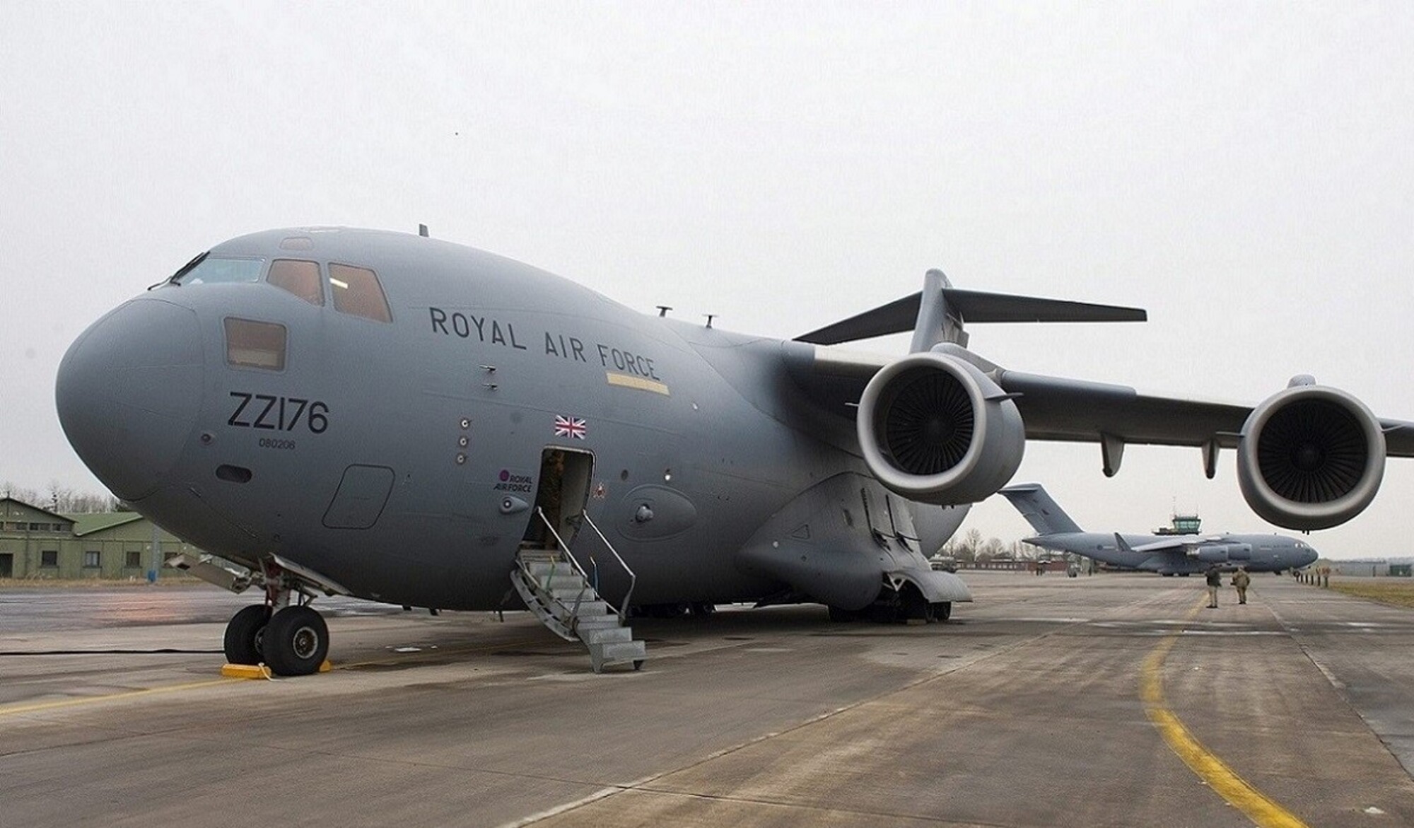 Los aviones militares de Gran Bretaña volaron desde Brasil a las Islas Malvinas en enero pasado.