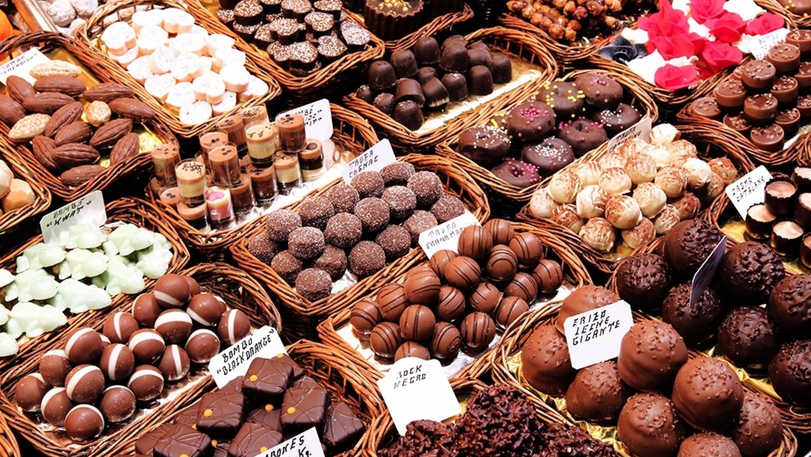 Los chocolates son los más elegidos para regalar en San Valentín. 