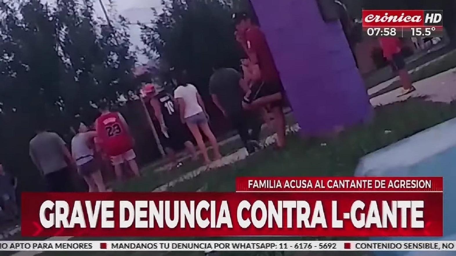 La Policía allana la casa en L-Gante en busca de armas de fuego (Captura de pantalla).