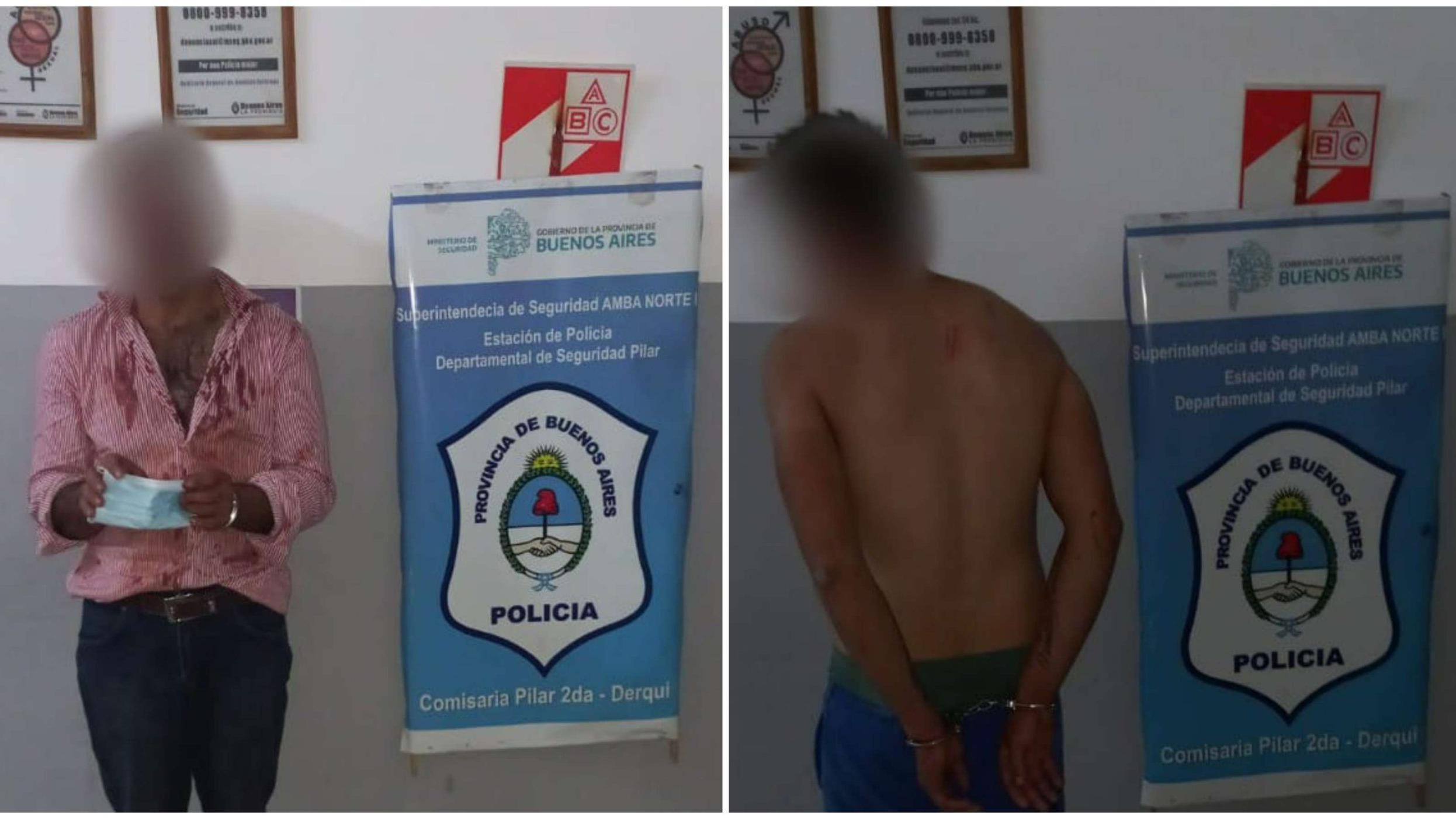 Los dos detenidos.