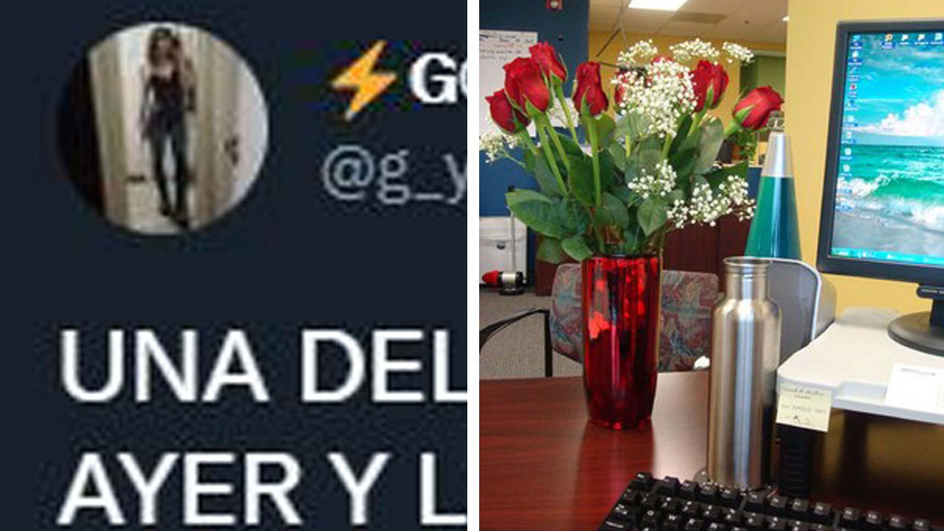 La joven se hizo viral al contar que una amiga del trabajo recibió un extraño presente por San Valentín.