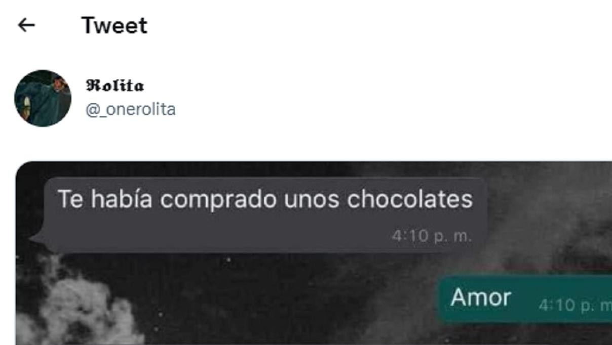 Contó por qué no le hizo un regalo a su novia y se volvió viral en Twitter.