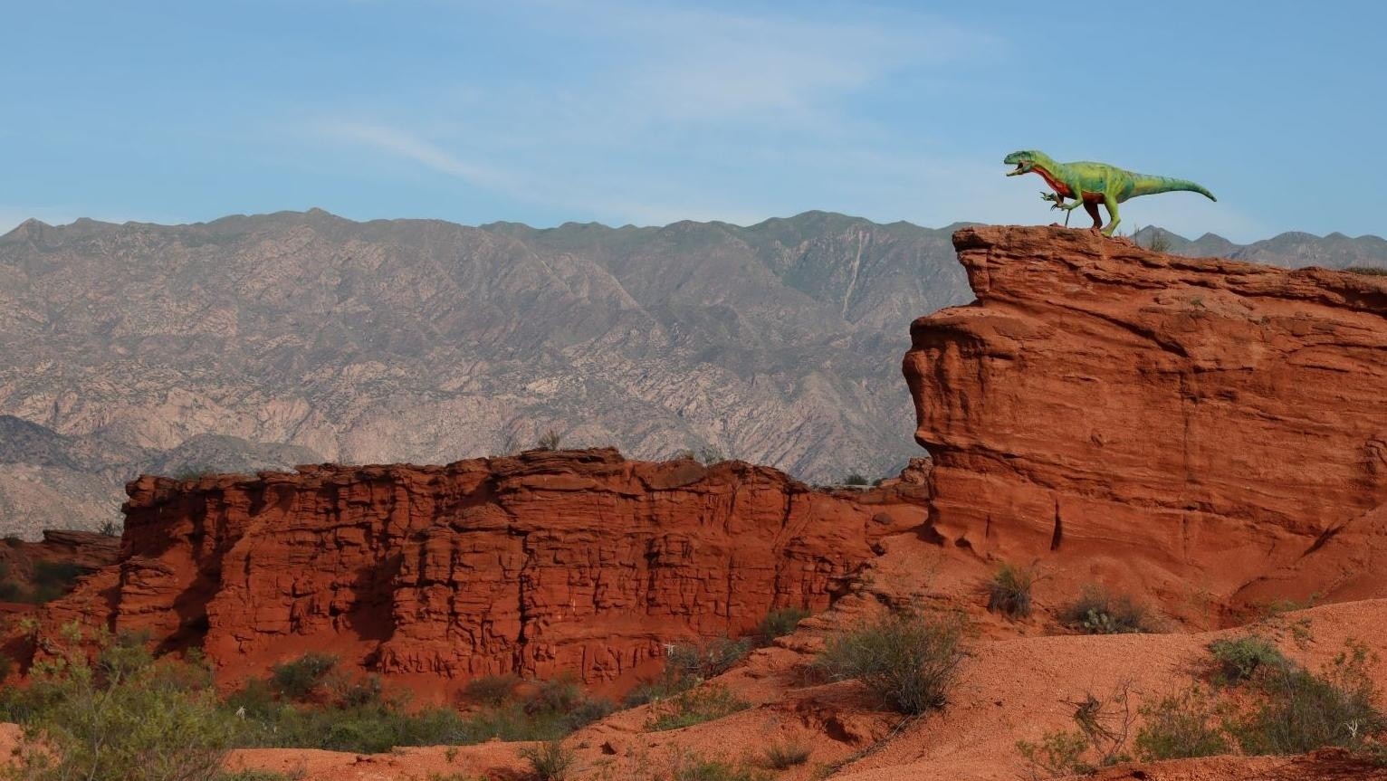 El Parque de Dinosaurios de Sanagasta, La Rioja, una opción poco difundida. 