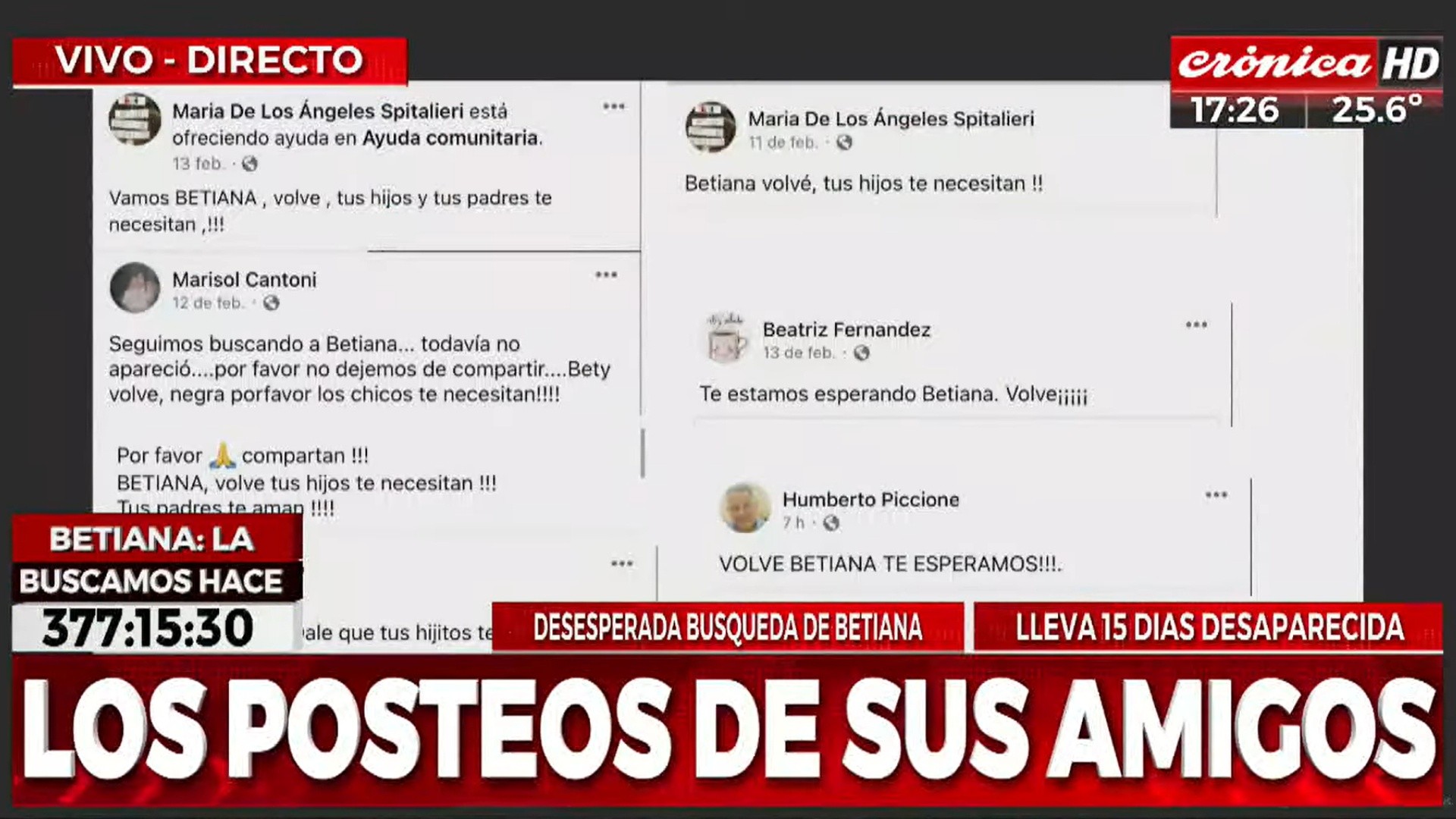 ¿Dónde está Betiana Rossi? (Crónica HD)