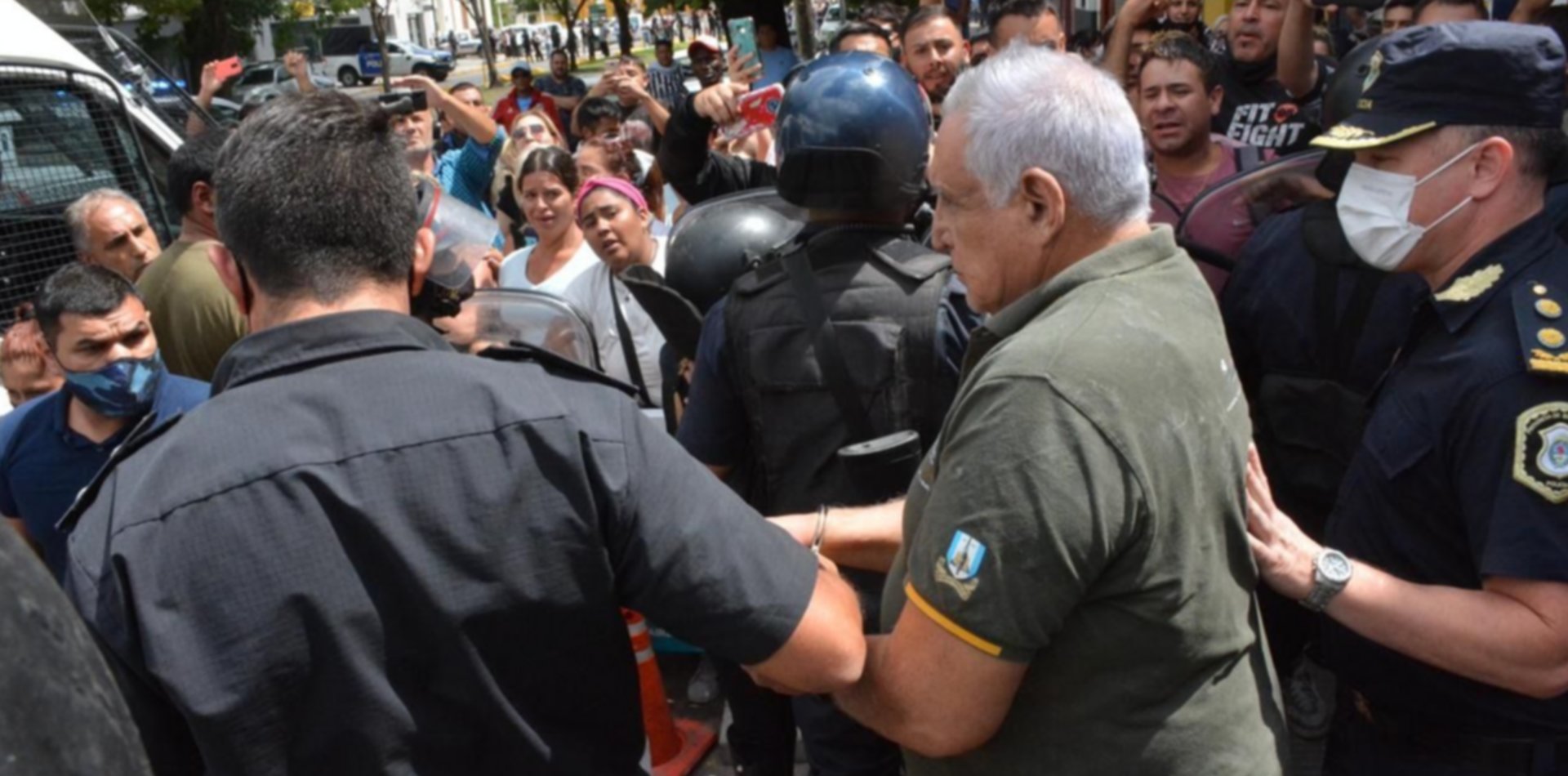 La fuerza policial indicó que 