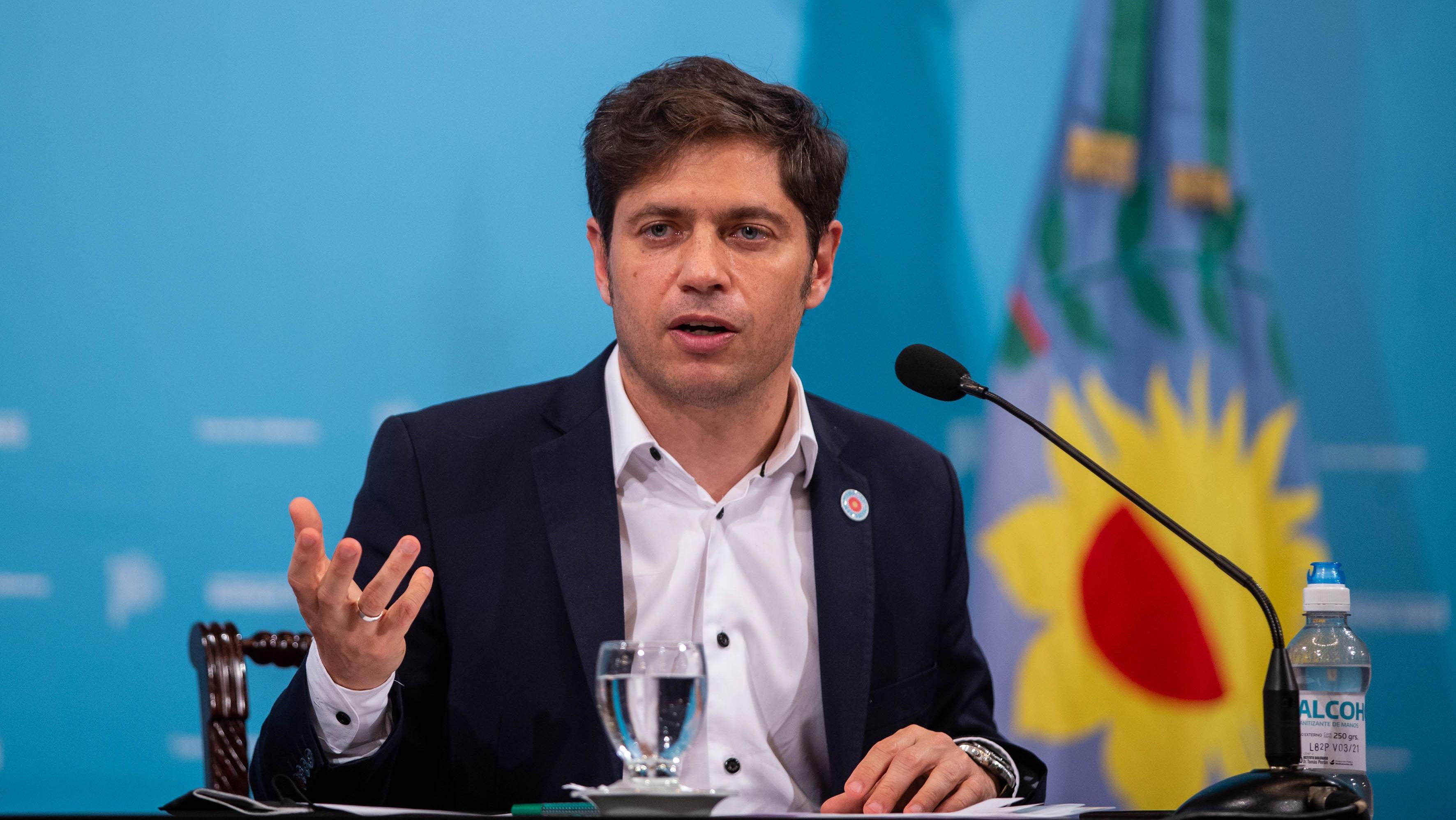 Axel Kicillof habló de la 