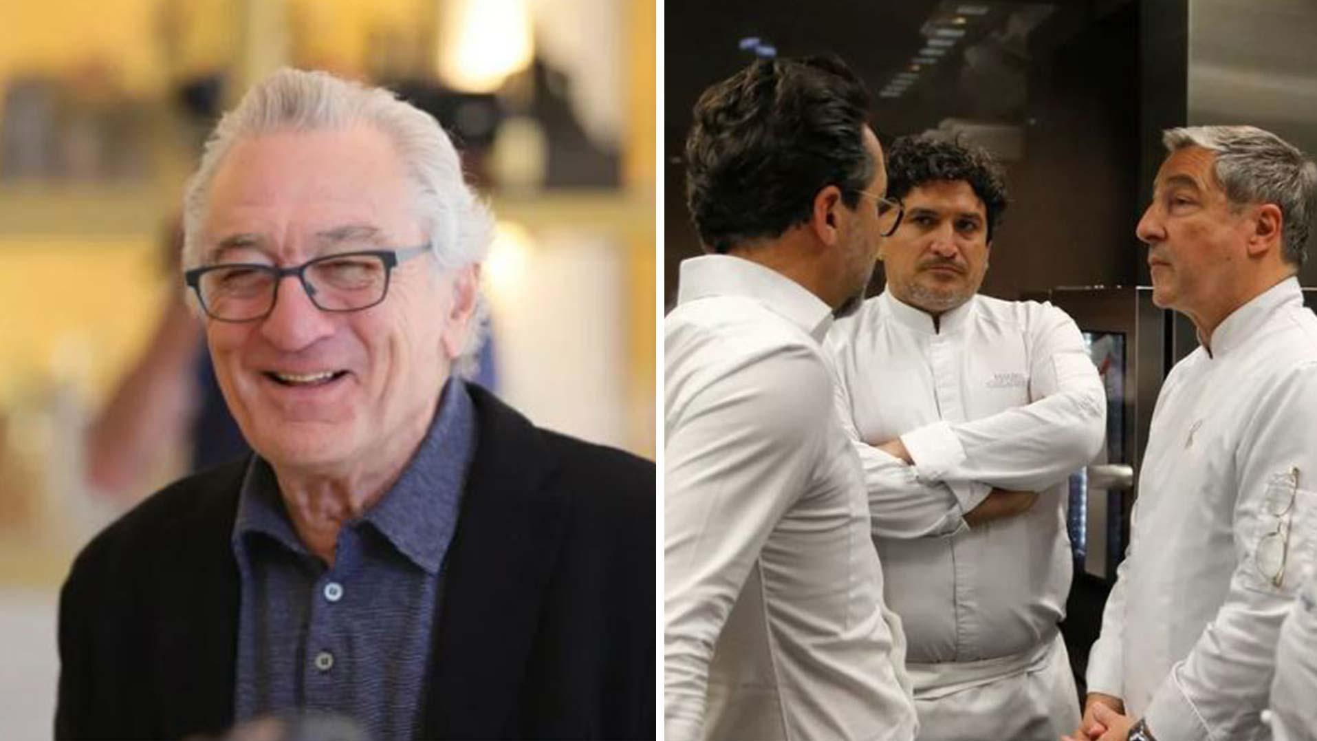 Robert De Niro fue invitado a degustar el 