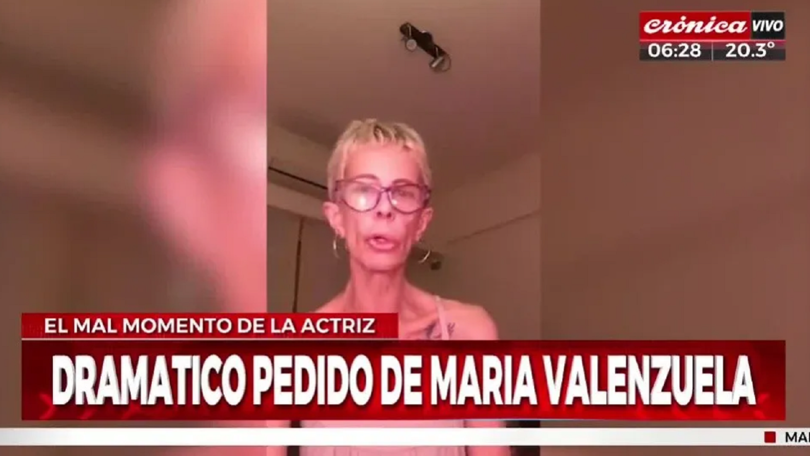 María Valenzuela contó que bajó de peso por el dolor ocasionado por una mala praxis en su boca.