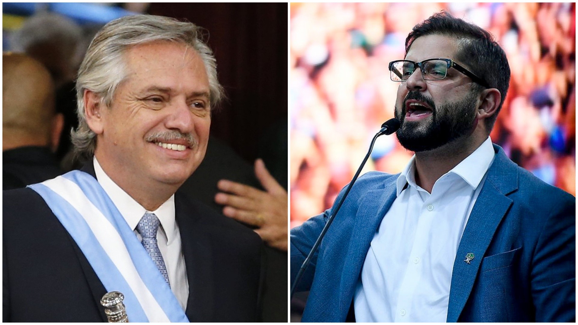 Alberto Fernández y Gabriel Boric compartirán una cena posterior a la asunción.