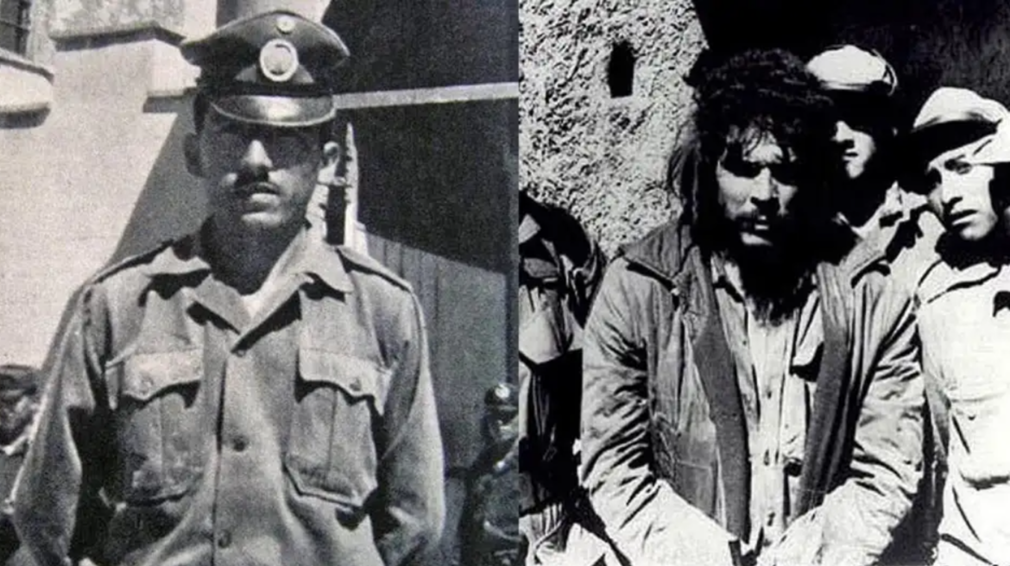 Mario Terán Salazar y Ernesto Che Guevara.