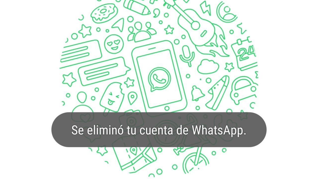 Así podés desactivar tu cuenta de WhatsApp.