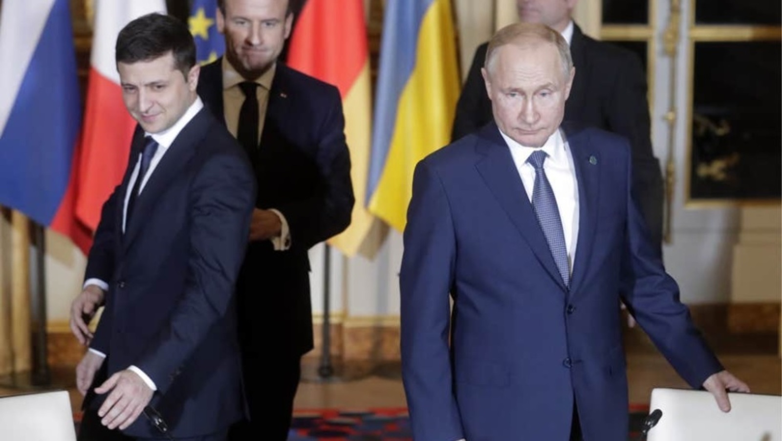 El encuentro entre Volodimir Zelenski y Vladimir Putin parece hoy muy lejano (Gentileza EFE/Archivo).