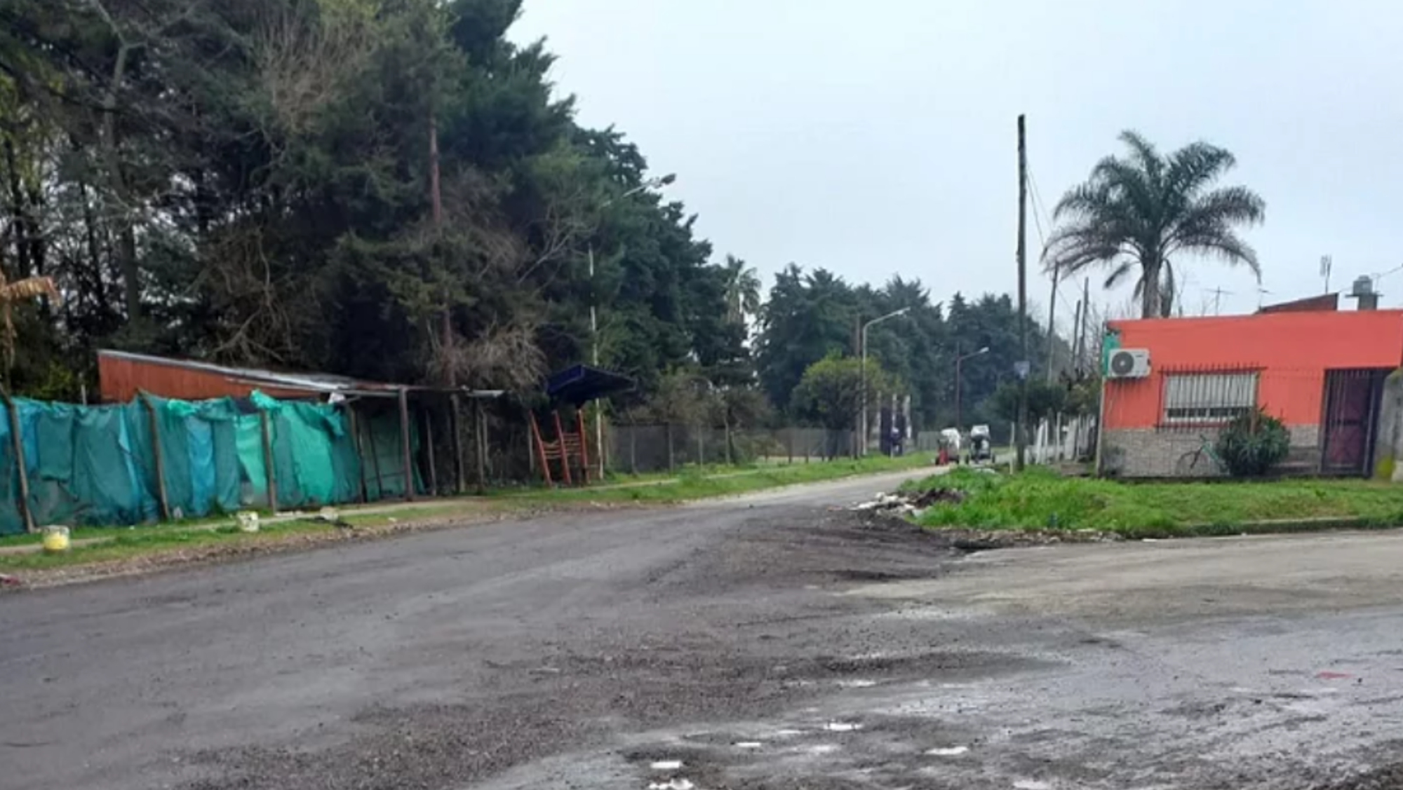 La calle Domingo Scarlatti, en González Catán, donde vive uno de los dos presuntos abusadores (Imagen Ilustrativa).                   