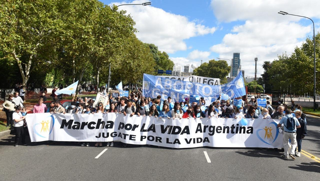 Séptima Marcha por la vida. (Jonatan Moreno/Crónica)