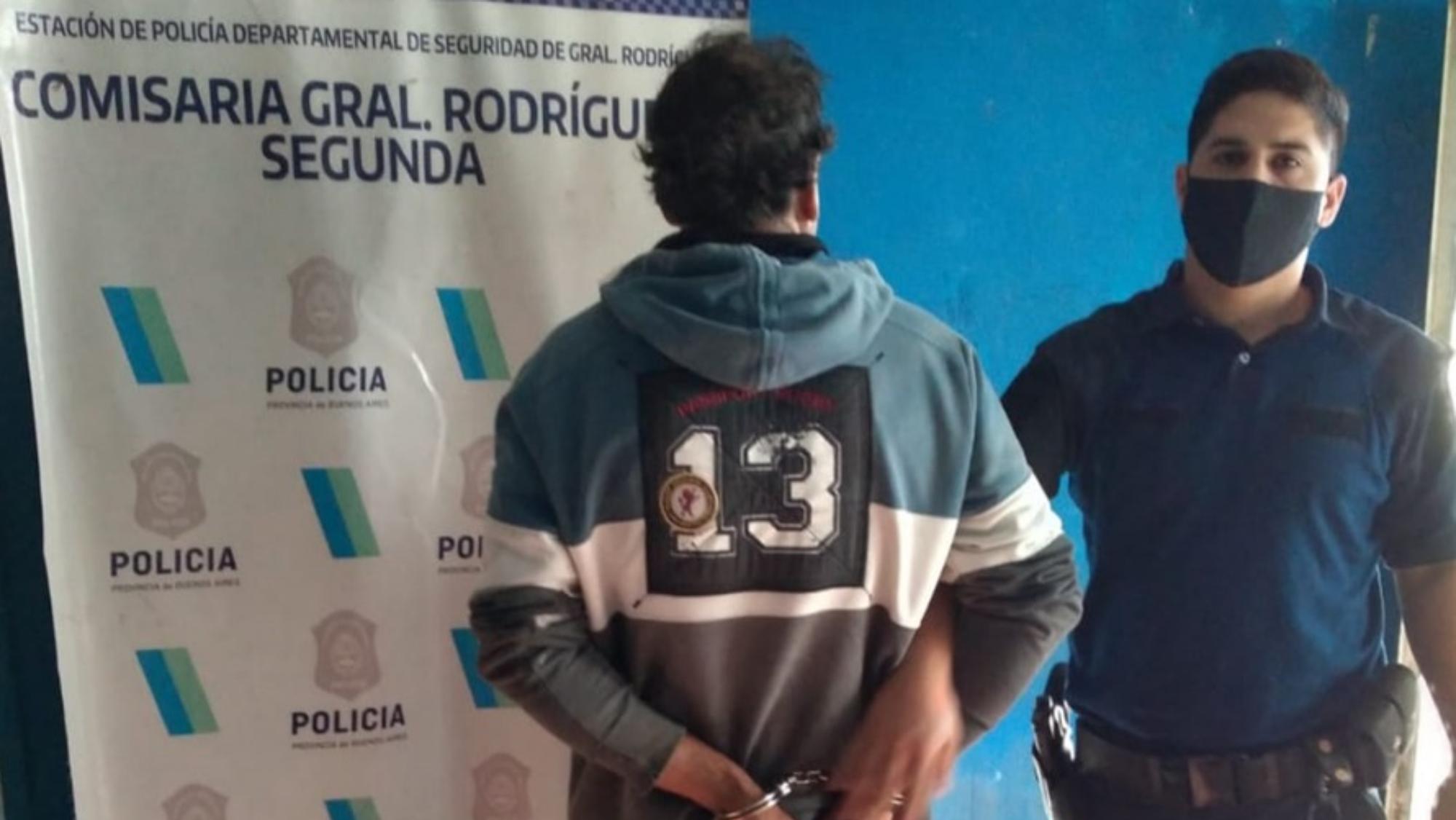 El hombre que está sospechado de haber asesinado a su esposa en el partido de General Rodríguez.