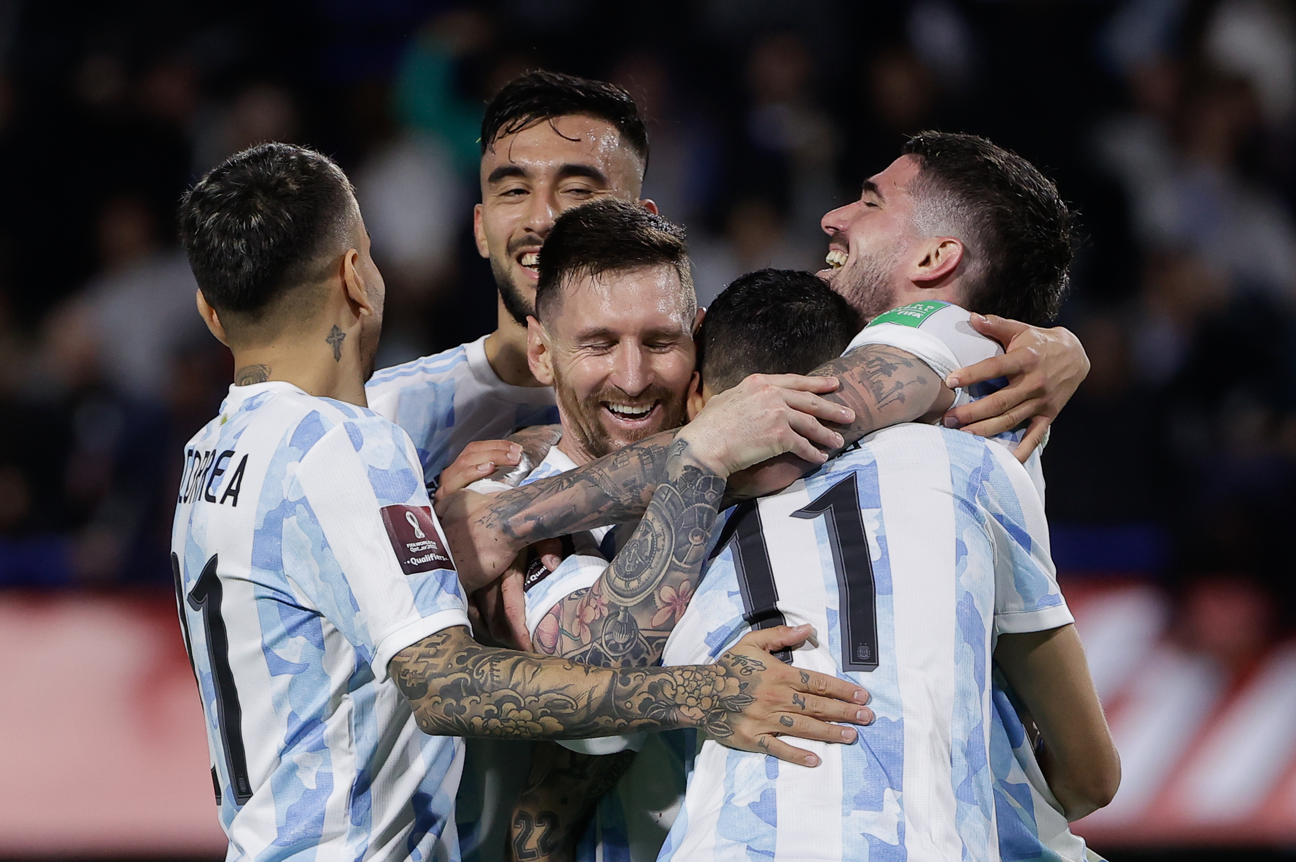 Argentina venció a Venezuela por 3-0 en las Eliminatorias previo a Qatar 2022.