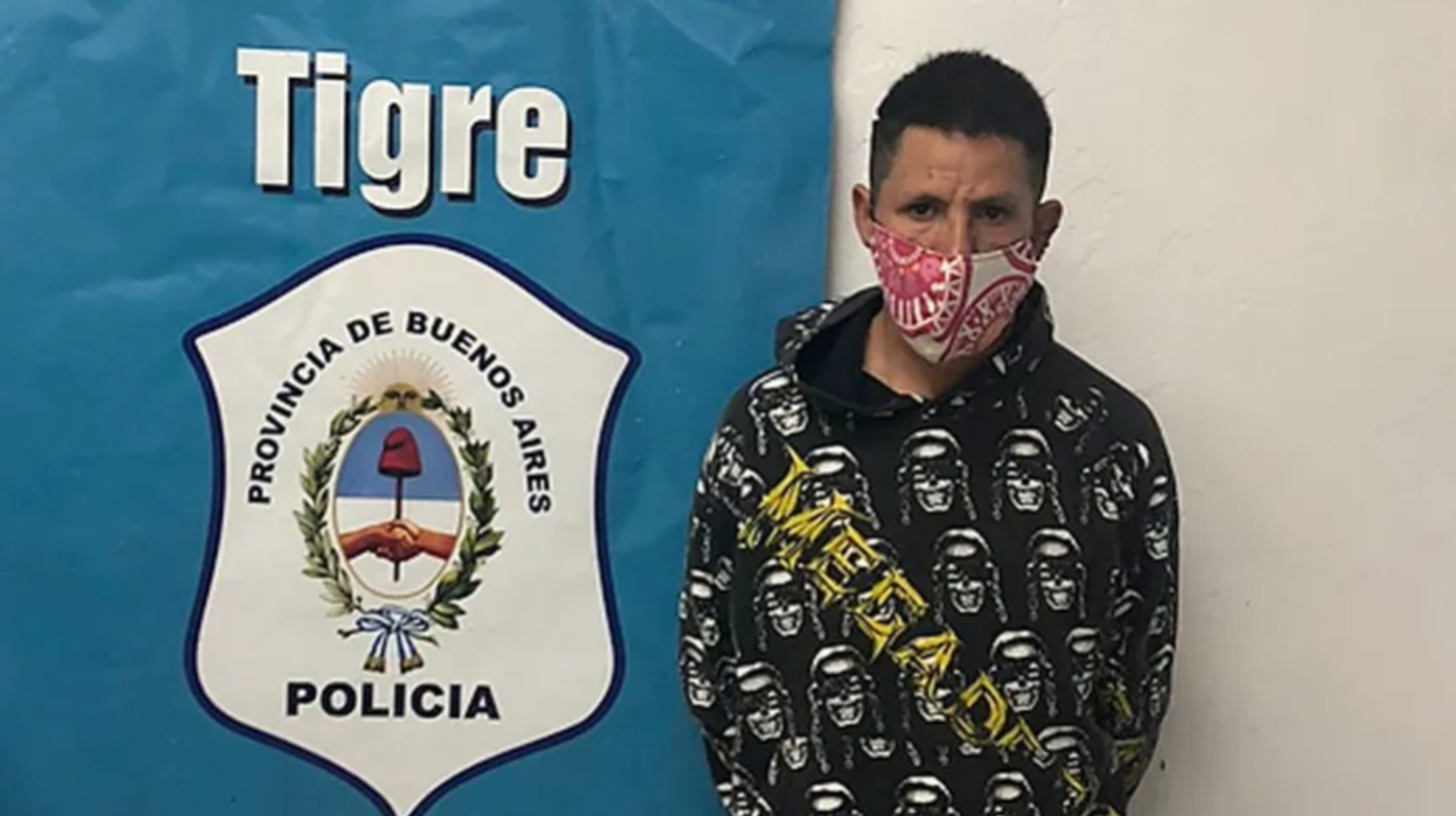 El delincuente que asaltó y abusó a la empleada de una panadería. 