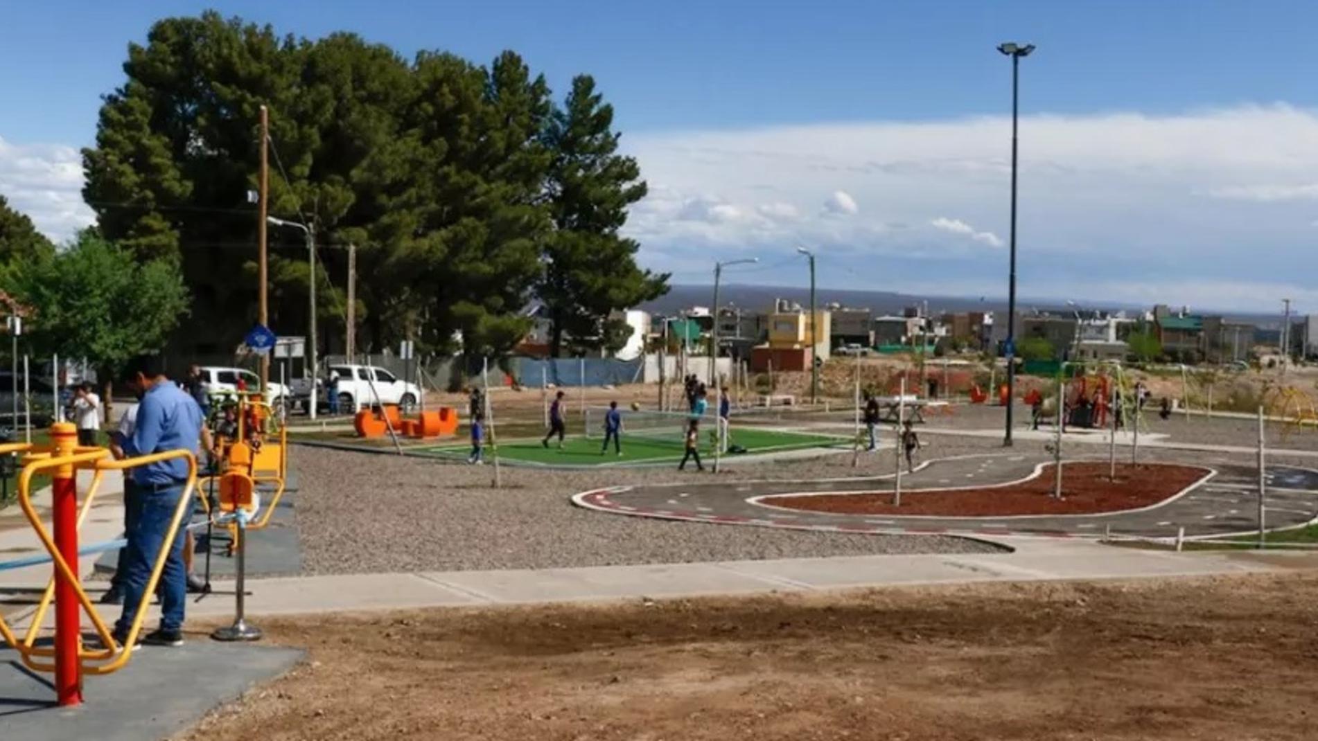 El barrio neuquino Alta Barda, dónde ocurrieron los reiterados robos. 