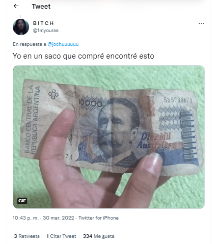 El tweet genero varias reacciones entre los usuarios.