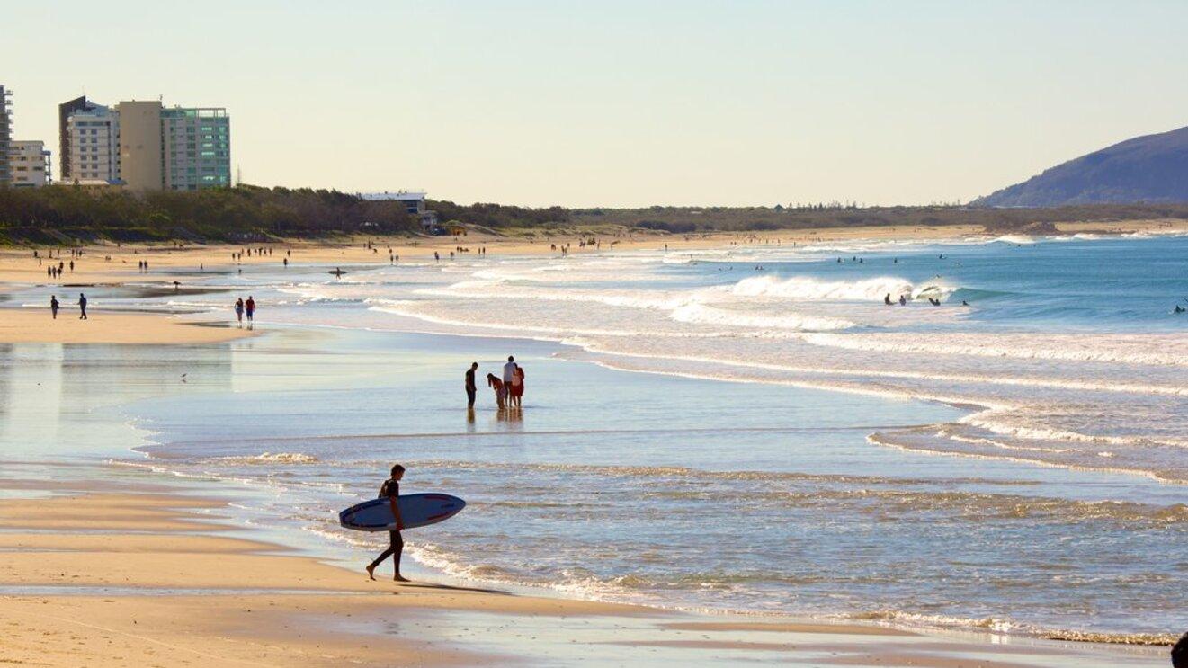 Sunshine Coast, el sitio donde fue encontrada la criatura (Imagen ilustrativa).