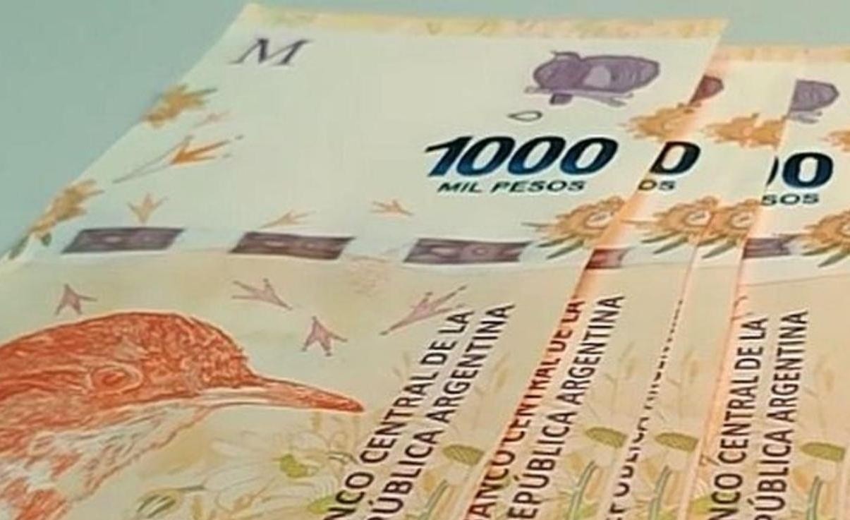 Los billetes de 1.000 pesos ya no dan abasto (Imagen ilustrativa).