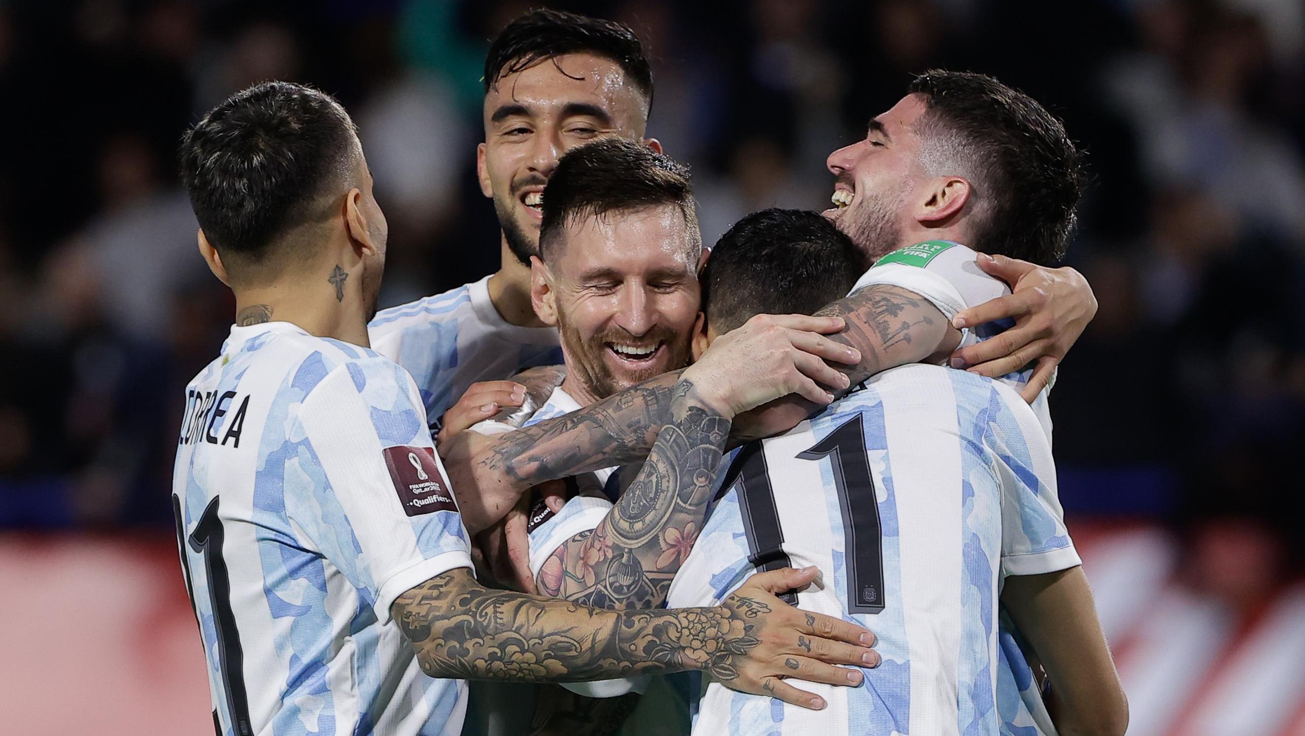 La selección argentina de fútbol conocerá a sus rivales para el mundial de Qatar 2022 (Archivo).