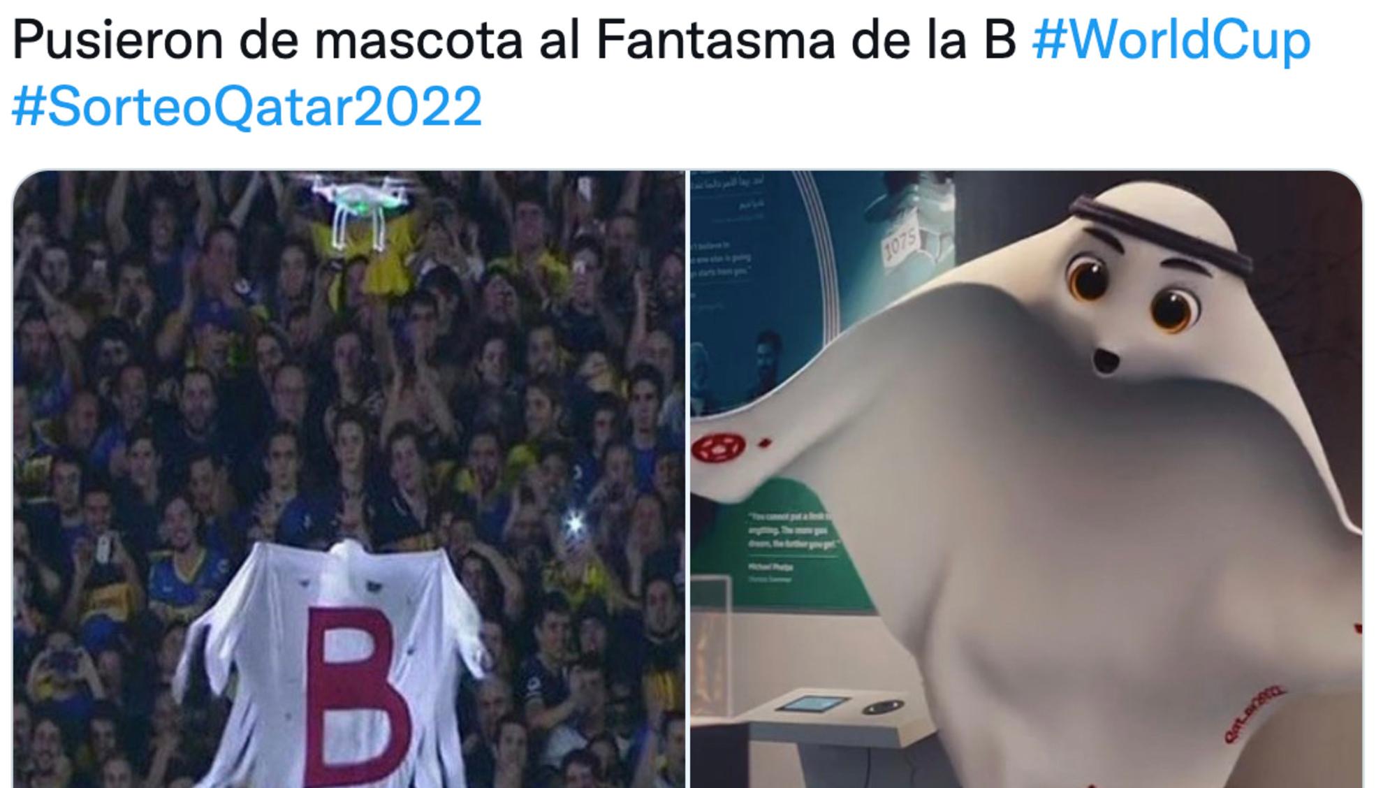 Los memes del sorteo del Mundial de Qatar.