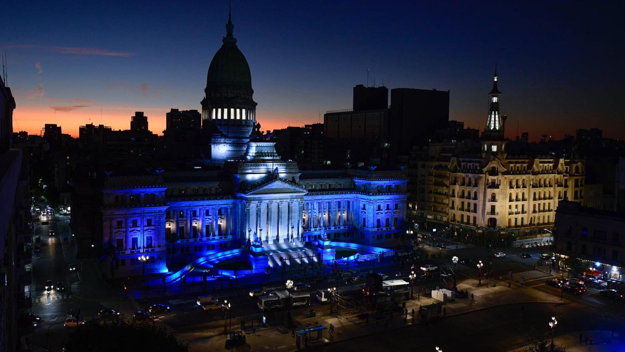 La sede del Congreso y una manera muy especial de hacer la vigilia.