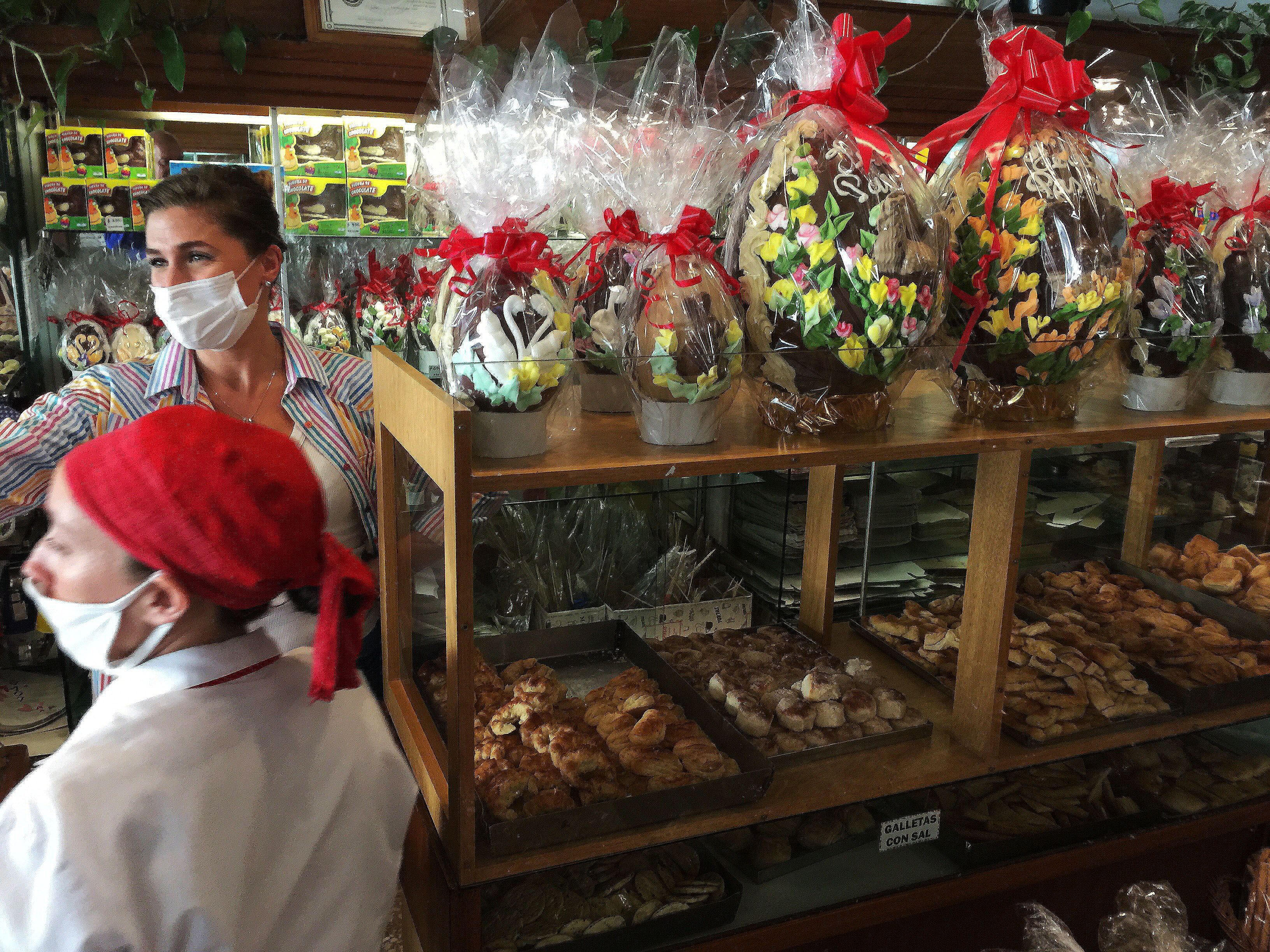 Huevos de Pascua Panadería