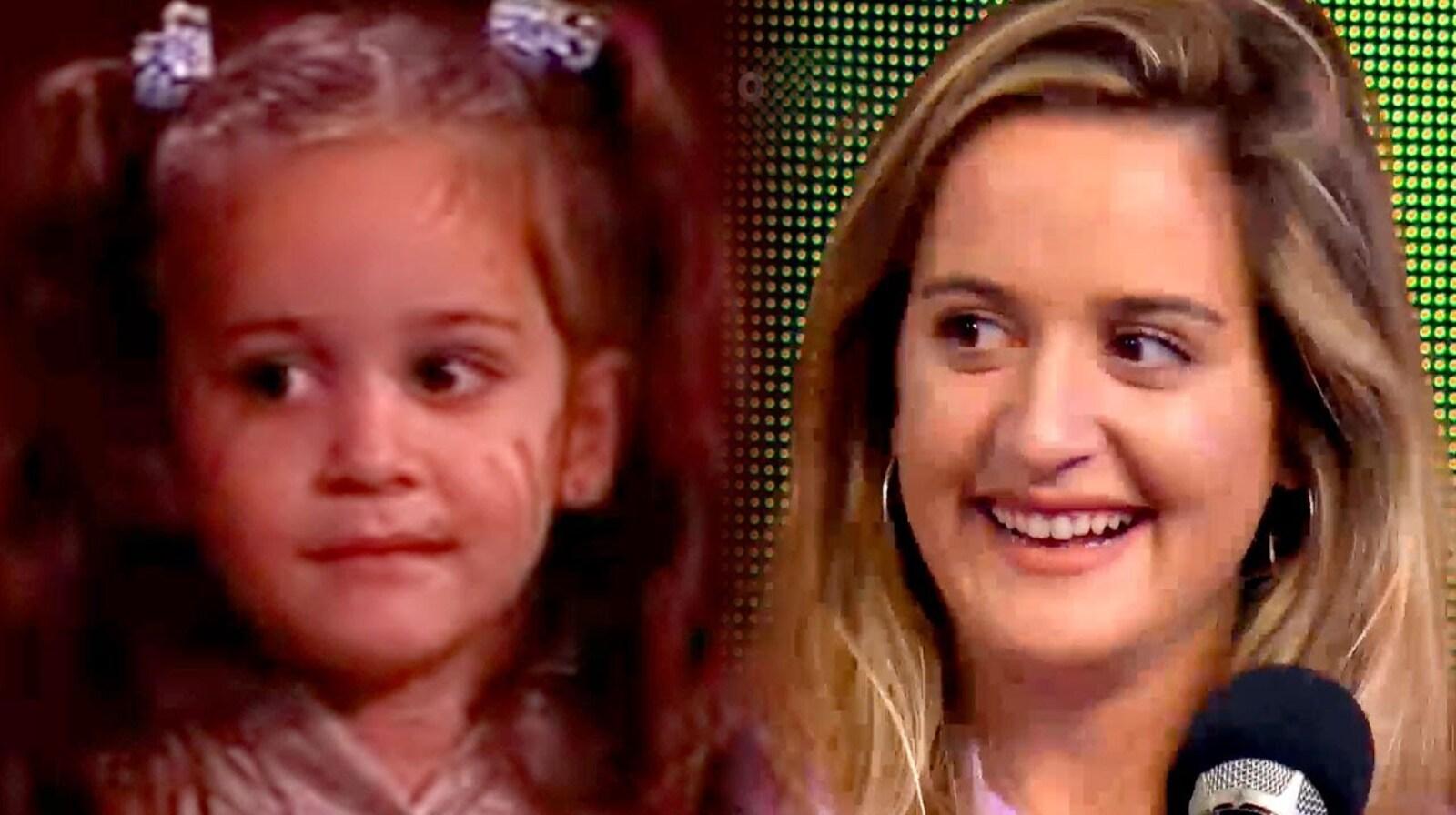 Agustina Noya apareció en televisión por primera vez en 1999.