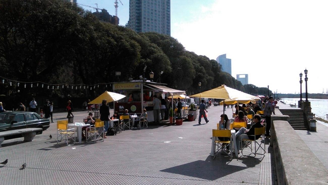 Día con sol y calor en la ciudad de Buenos Aires (Imagen ilustrativa).