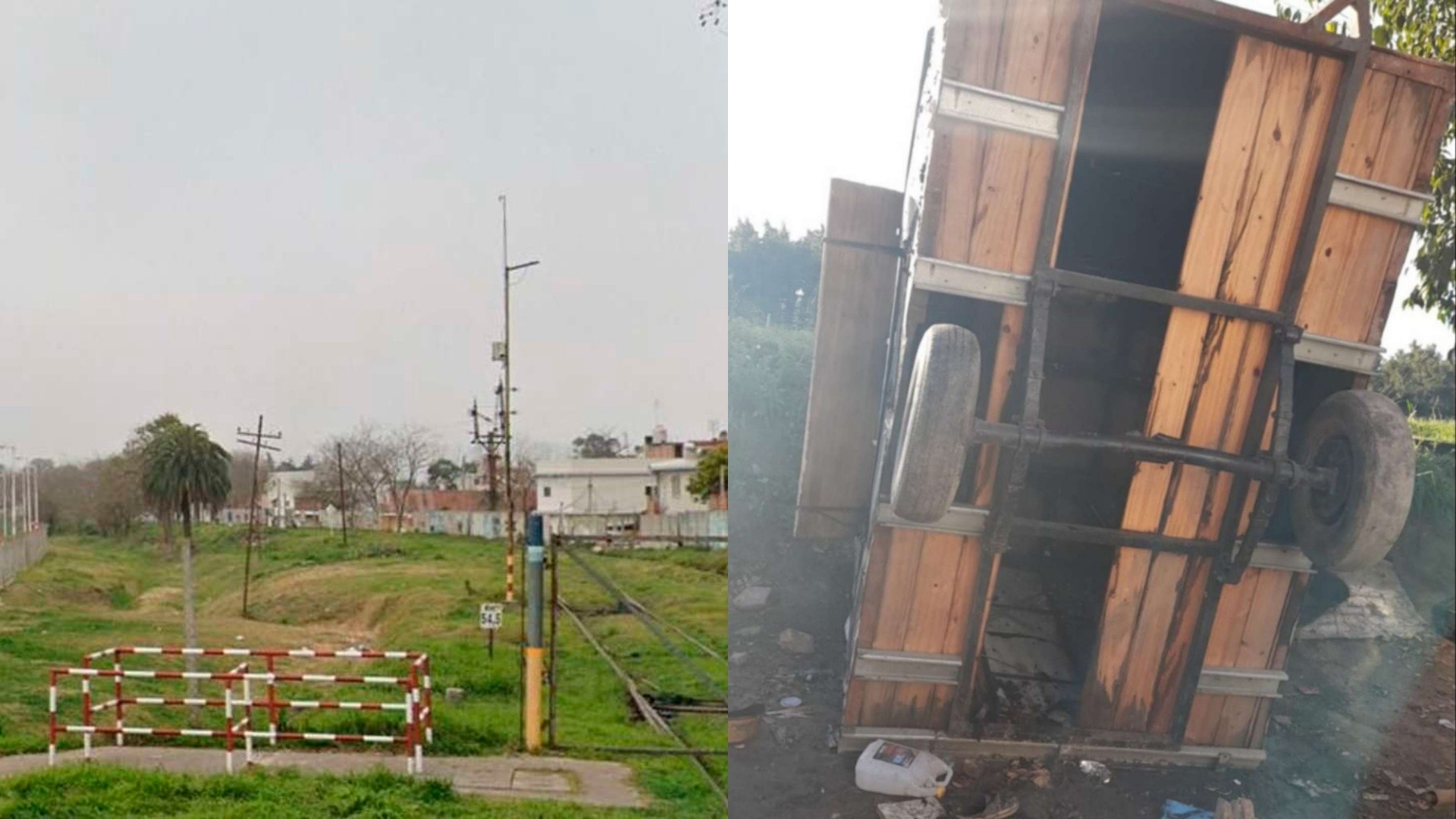 Voraz incendio terminó con la vida de dos chiquitos en Berisso (gentileza).