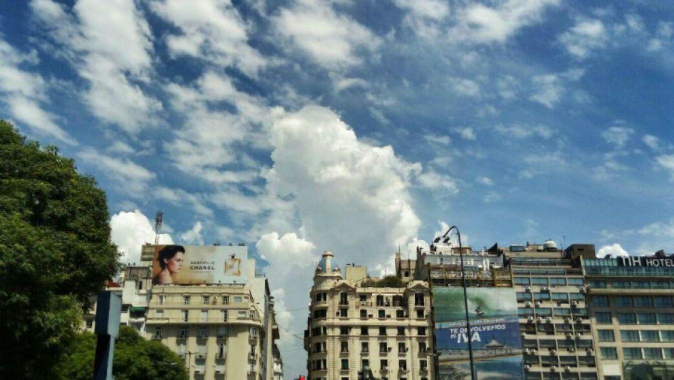 El cielo estará parcialmente nublado en Capital Federal (Imagen ilustrativa).