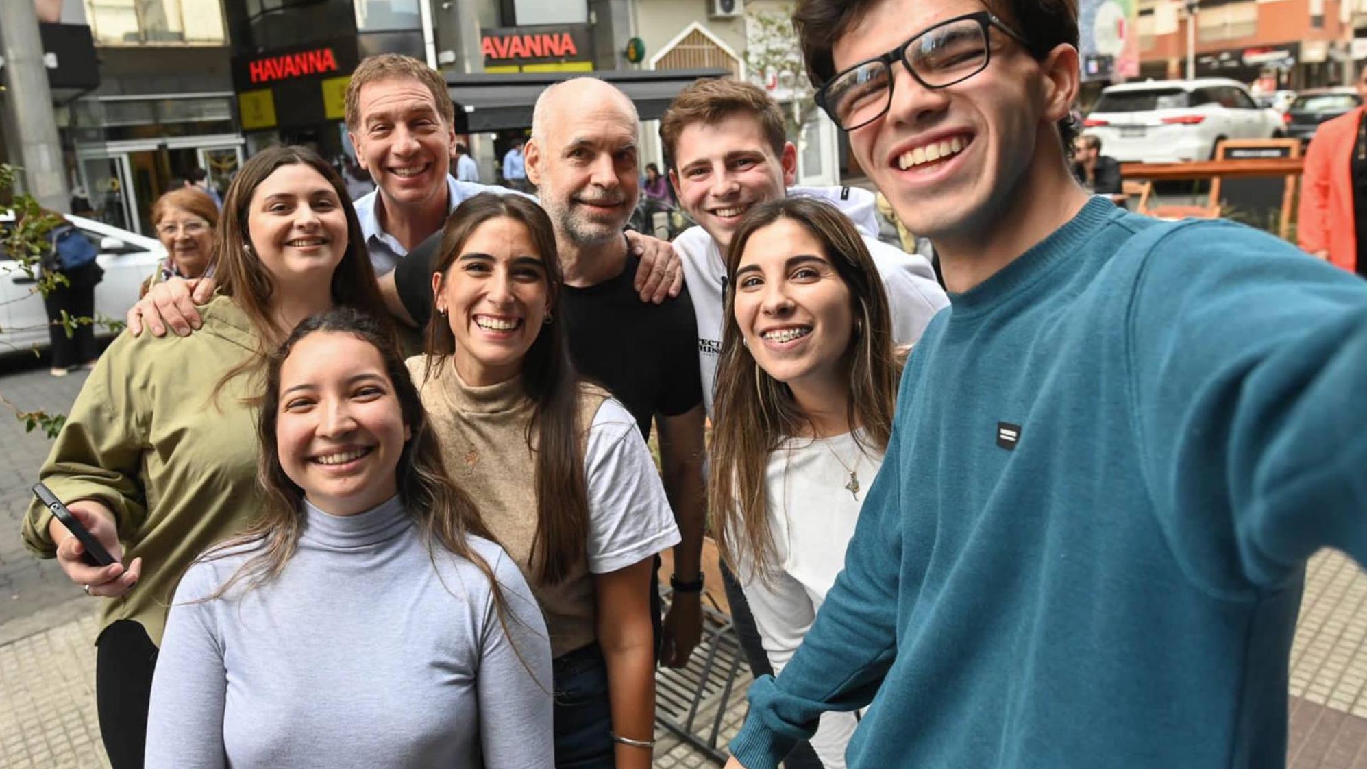 Horacio Rodríguez Larreta y Diego Santilli: 