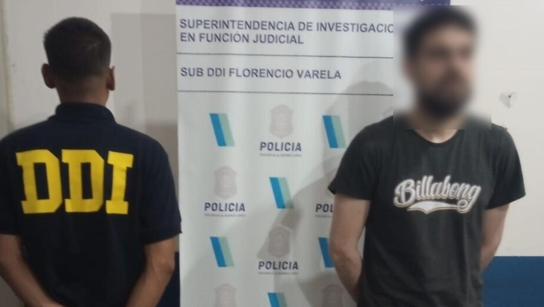 Mauro Nair Goncalves fue localizado en Florencio Varela por efectivos de la Policía.