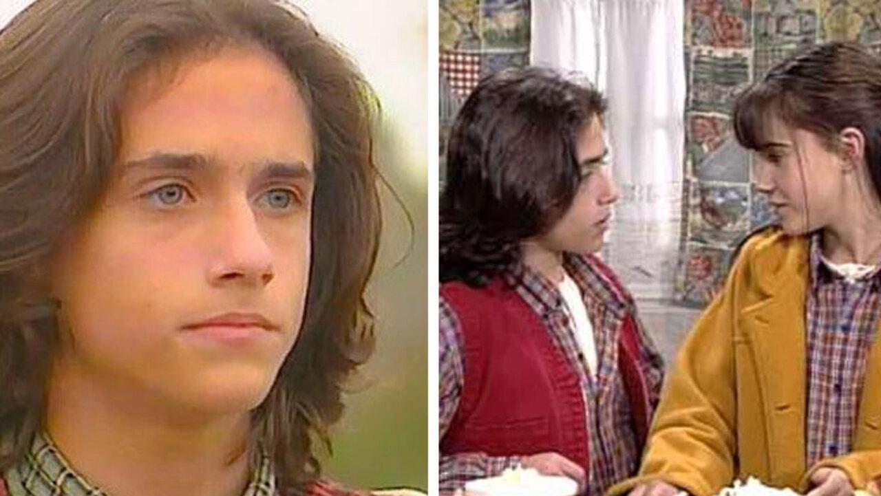 Patricio Schiavone cuando actuaba en Chiquititas y su apariencia en la actualidad.