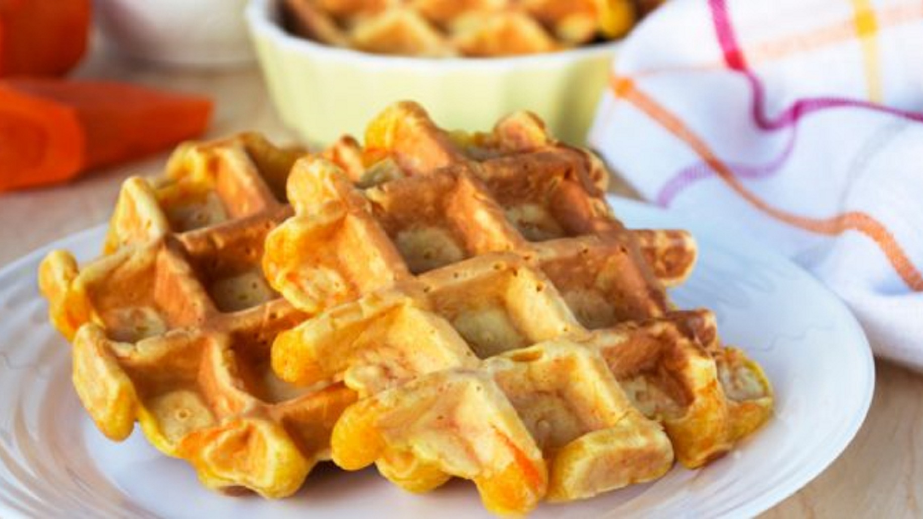 Waffles fáciles, ricos y para todos los gustos. 