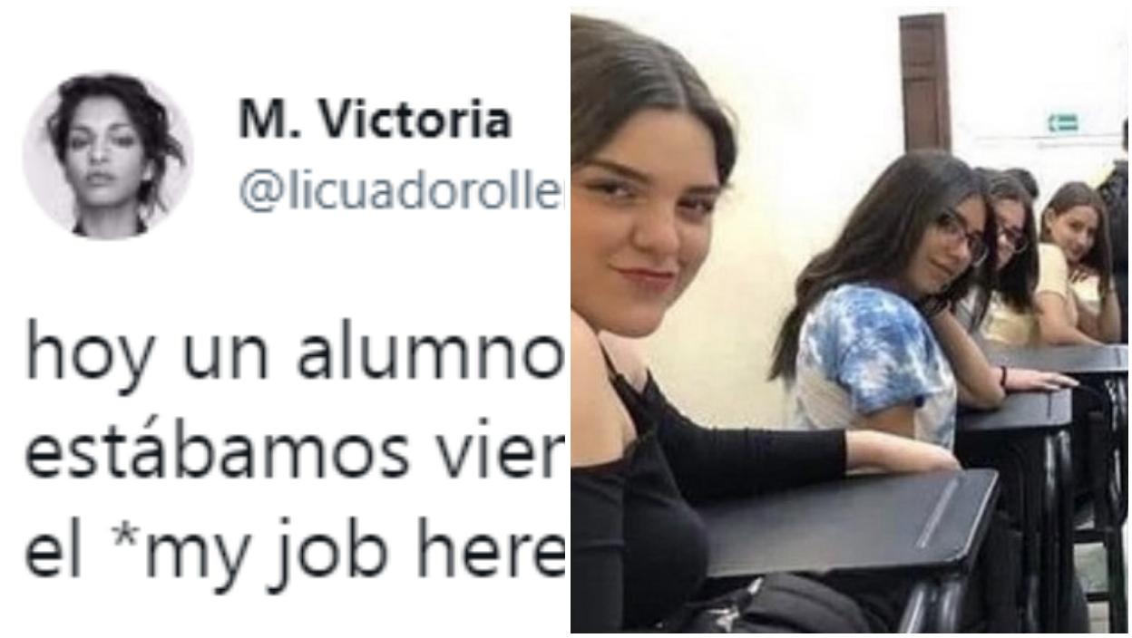 Un estudiante comprendió el significado del meme de un meme por la clase de su docente escolar.