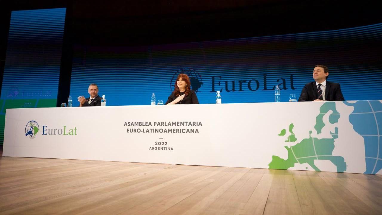 Cristina Kirchner inaugura este miércoles las sesiones de la Asamblea Parlamentaria Euro-Latinoamericana.