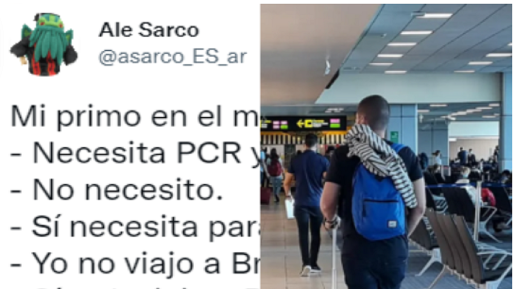 Los empleados pensaron que Argentina formaba parte de otro país.  