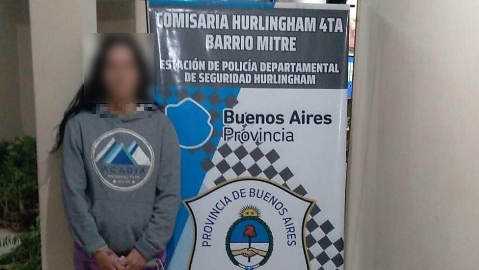 Esta es la mujer que fue arrestada por los investigadores policiales.