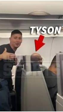 El joven provocó a Tyson durante un buen rato.