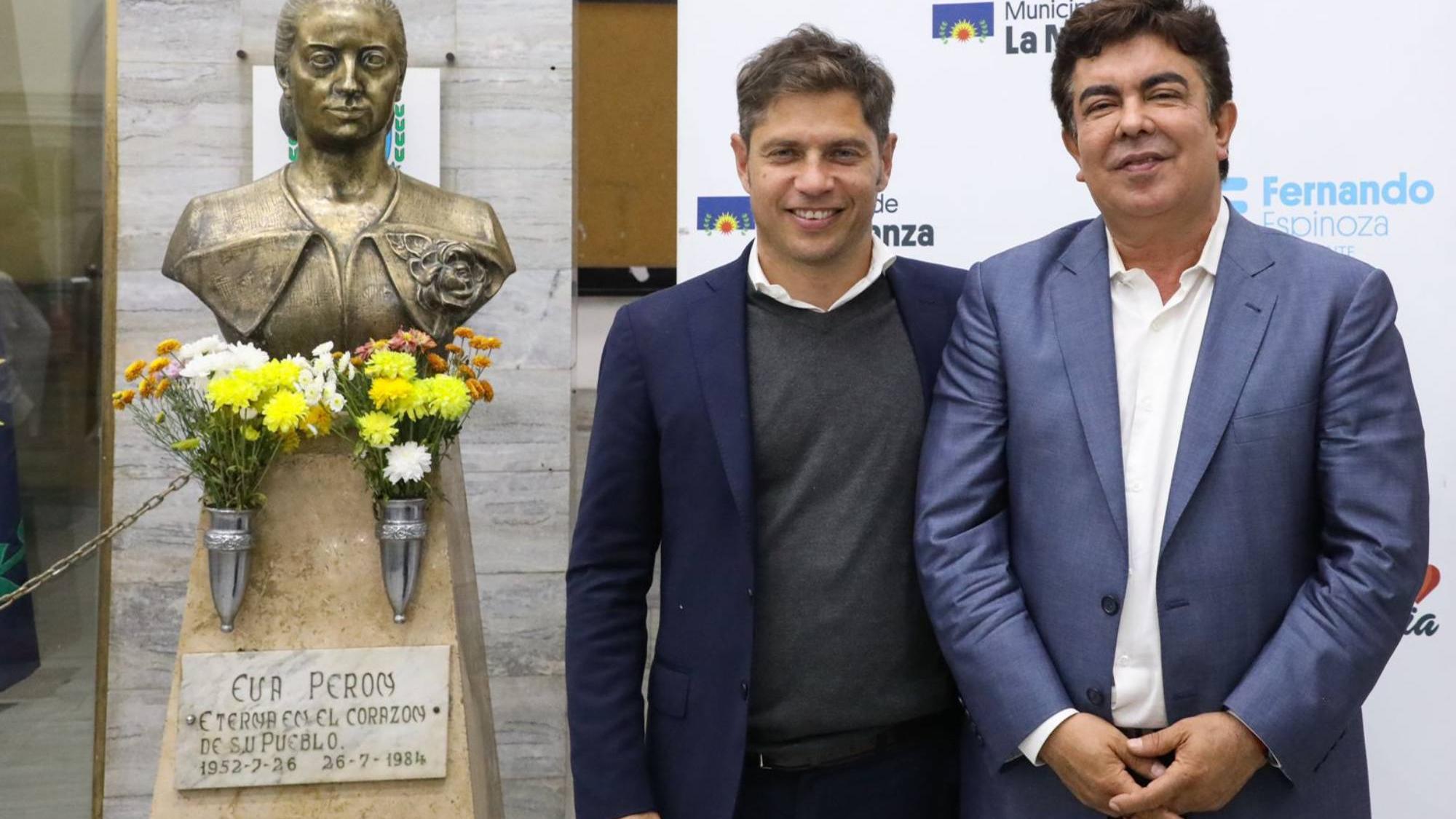 Fernando Espinoza y Axel Kicillof avanzaron en una agenda común de políticas públicas que beneficiarán a La Matanza.