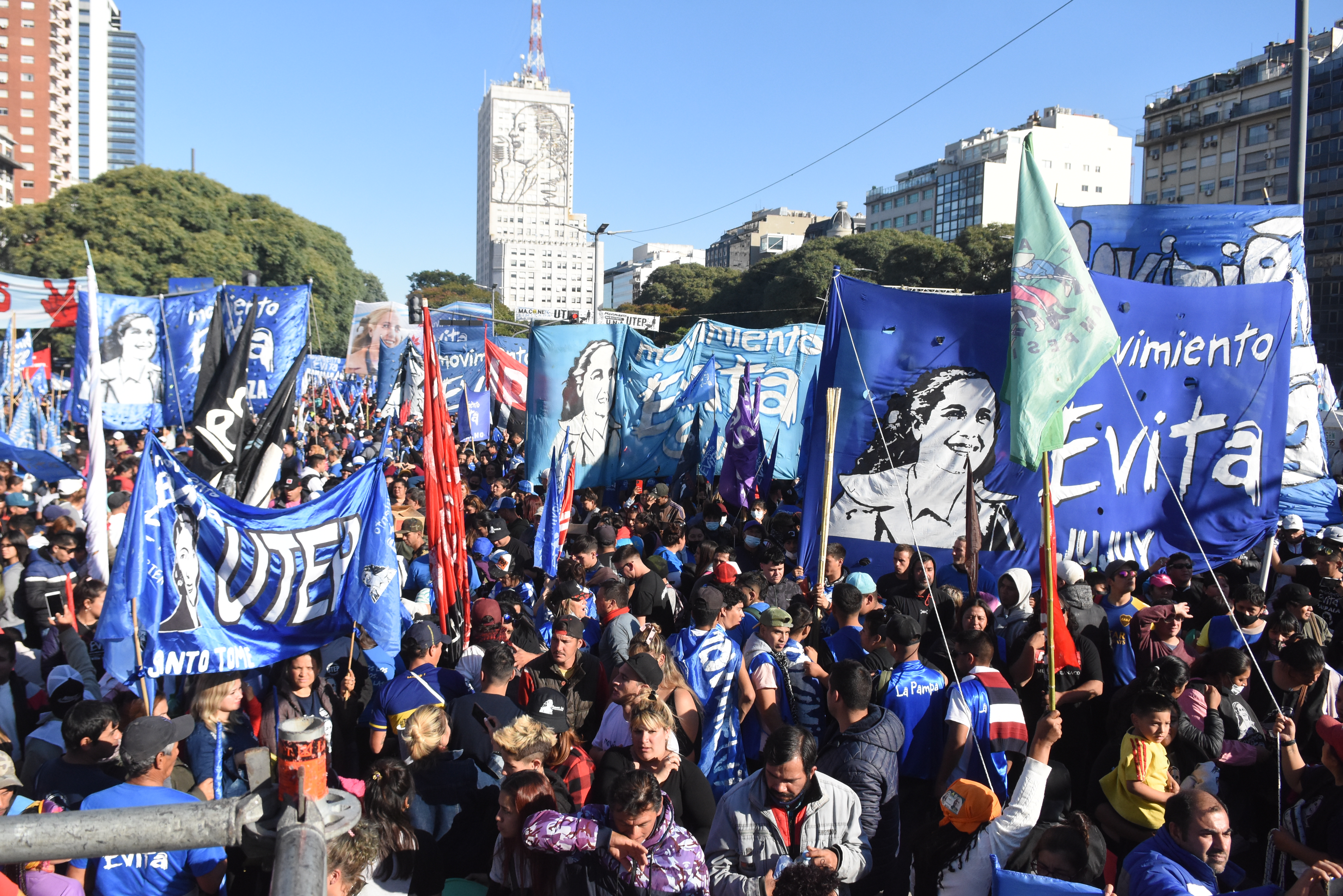 Movimiento Evita Plaza de Mayo