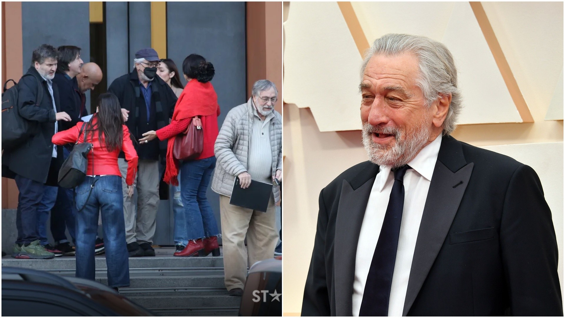 El legendario actor fue retratado este domingo en el barrio de Recoleta (Gentileza Star+).