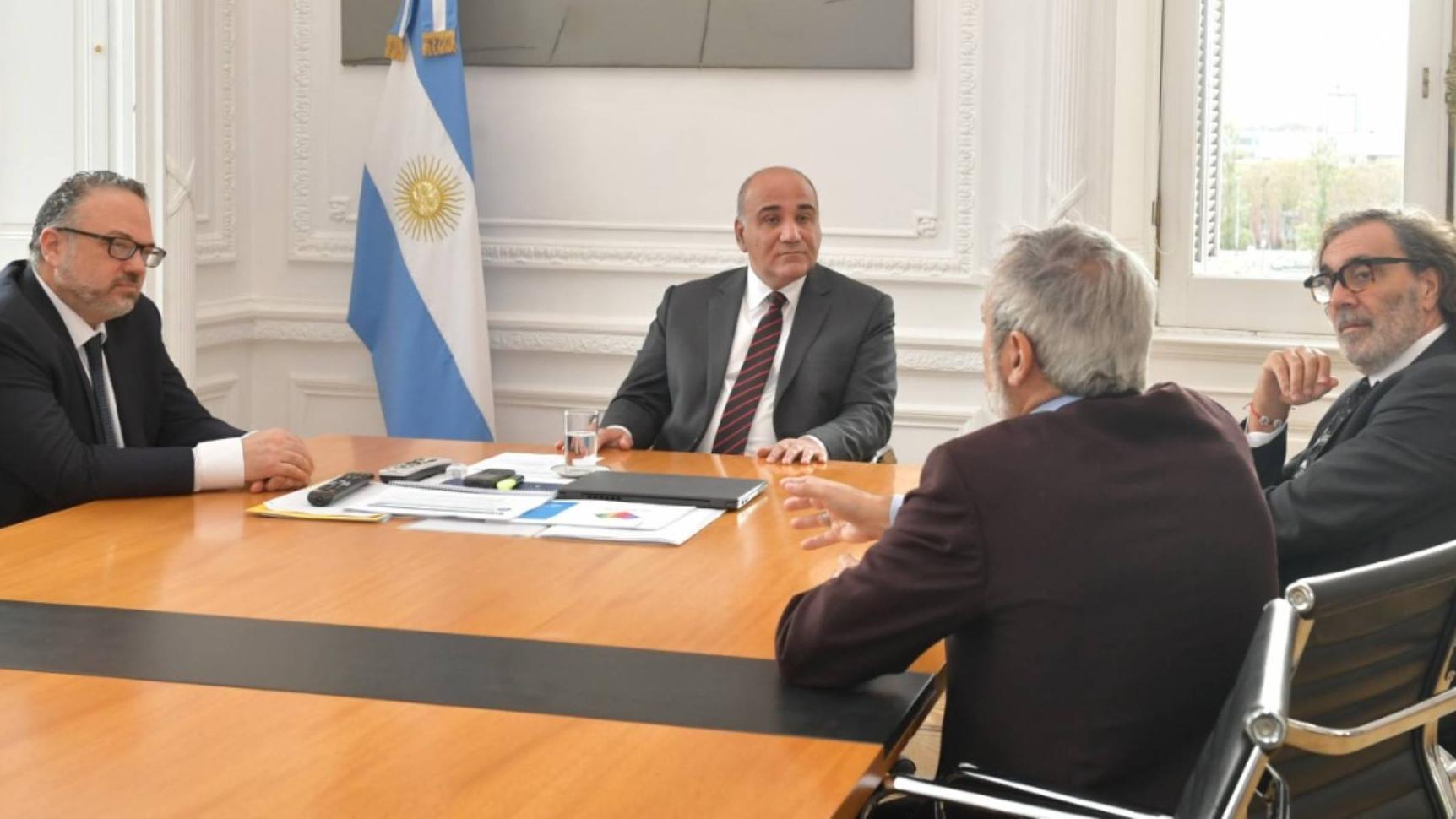 Juan Manzur y Matías Kulfas se reunieron con directivos de Mediapro para formalizar la compra de Fox Sports.