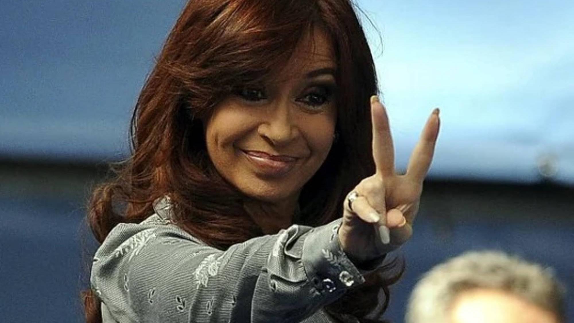 Así Cristina Fernández felicitó a La Bancaría por su acuerdo paritario.