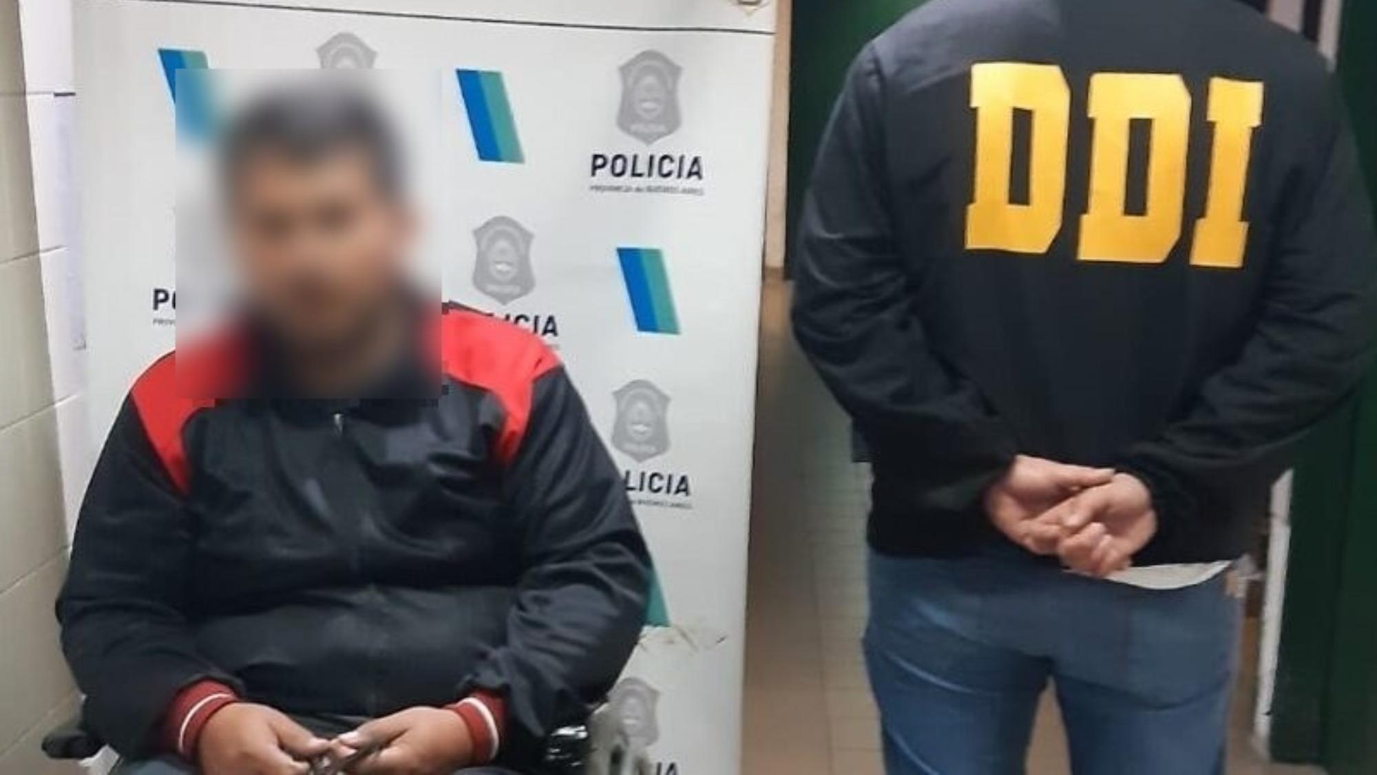 Este es el sujeto, de 37 años, que fue arrestado por los efectivos policiales.