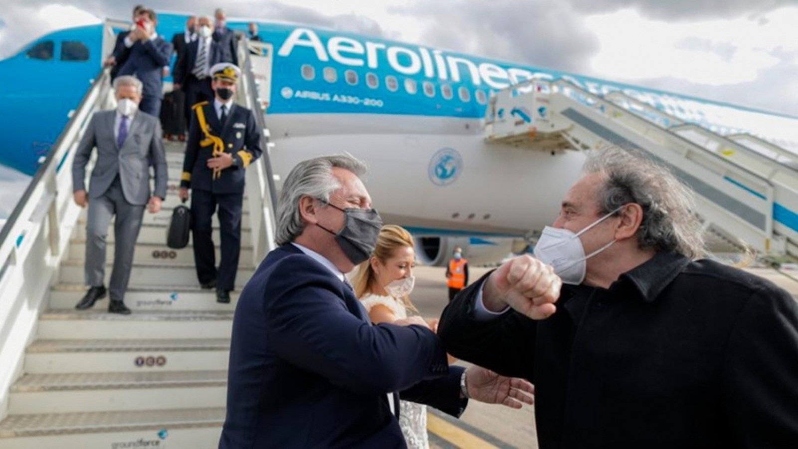 El presidente Alberto Fernández parte este lunes rumbo a una gira por España y Alemania (Télam/Archivo).