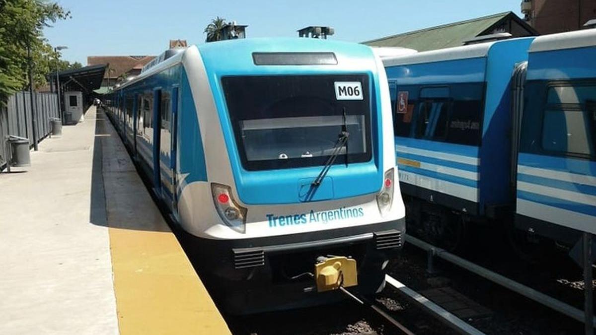 El Tren Sarmiento circula con cambios en sus paradas por un accidente en Ramos Mejía (Imagen ilustrativa).